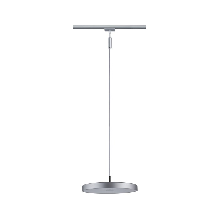 Pendul URail LED Hildor, 850lm, 15W, 4000K, 230V, crom mat, cu flux luminos variabil [9]