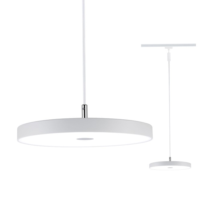 Pendul URail LED Hildor, 850lm, 15W, 4000K, 230V, alb, cu flux luminos variabil [7]