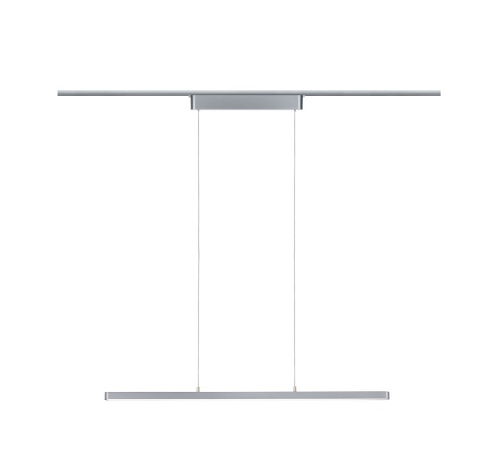 Pendul URail Lento 1x42W crom mat 230V, metal, cu flux luminos variabil [2]
