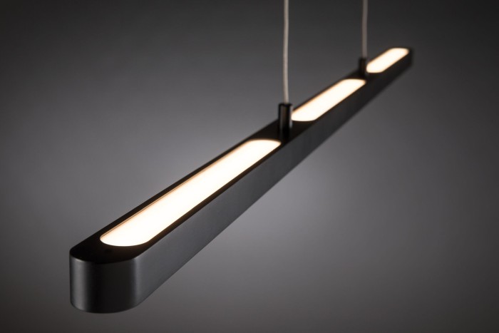 Pendul URail Lento 42W, negru mat, 230V, cu flux luminos variabil [4]
