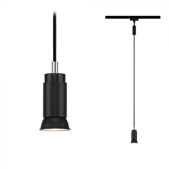 Pendul URail Runa, max 1x10W, GU10, negru mat, 230V [5]