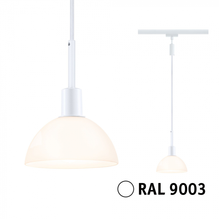 Pendul URail Sarrasani, E14, max. 20W, 230V, alb Signal [3]