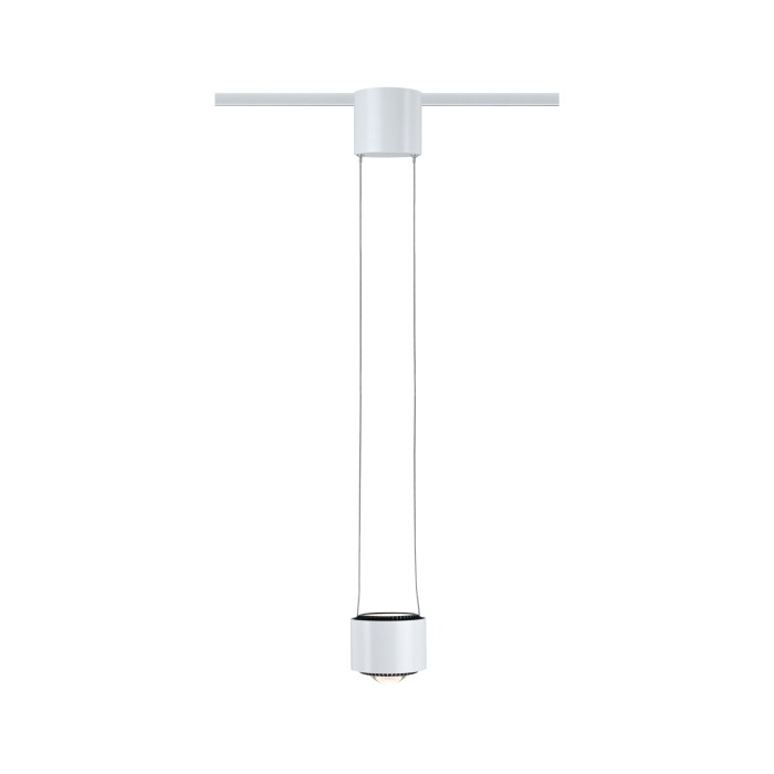 Pendul pentru șină Urail, Aldan 13W alb/negru 230V, metal, cu flux luminos variabil [3]