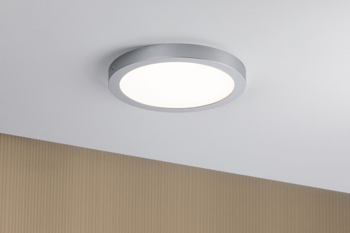 Plafonieră Abia LED-Panel 300mm 22W crom mat 230V, plastic [3]