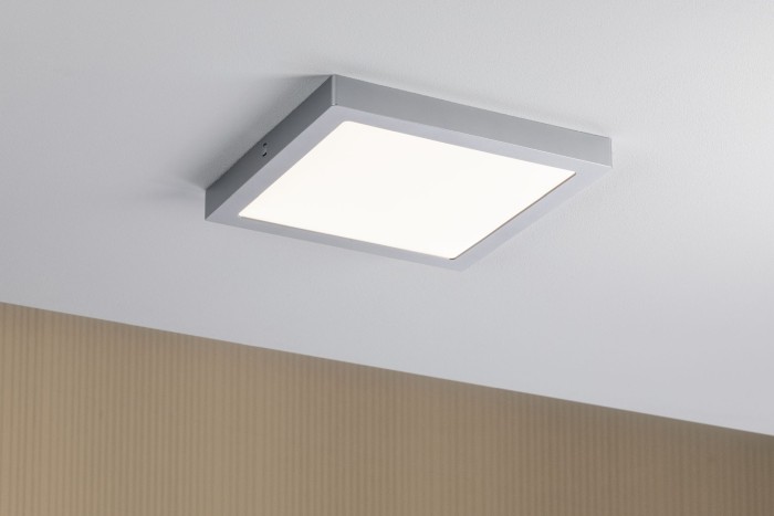 Plafonieră Abia LED-Panel 300x300mm 22W crom mat 230V, plastic [5]