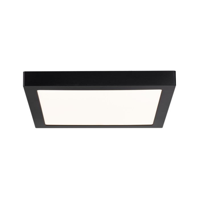 Plafonieră Abia LED-Panel 300x300mm 22W negru mat 230V, plastic [2]