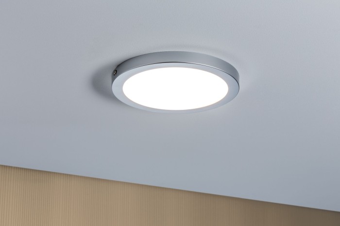 Plafonieră Atria LED-Panel 220mm 18,5W crom mat 230V, plastic [3]