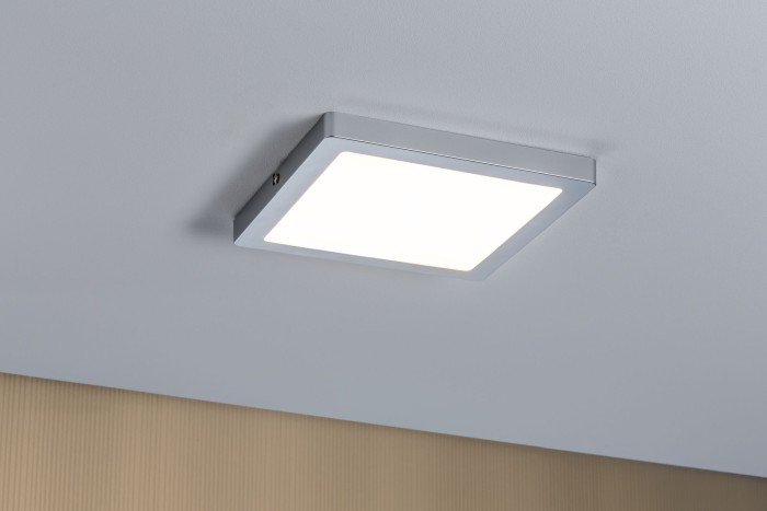 Plafonieră Atria LED-Panel 220x220mm 20W crom mat 230V, plastic [3]