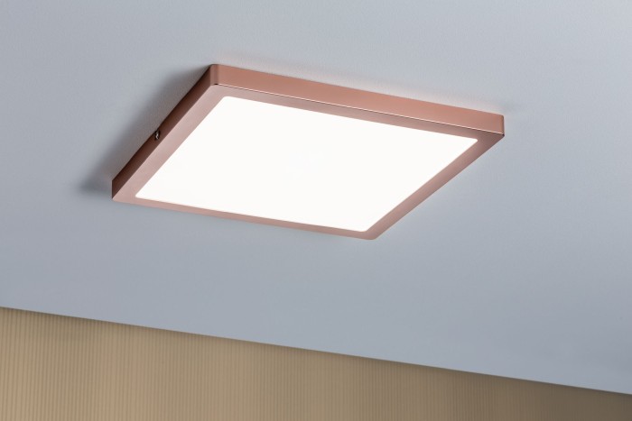 Plafonieră Atria LED-Panel 300x300mm 20W 4000K Rosegold 230V, plastic [3]
