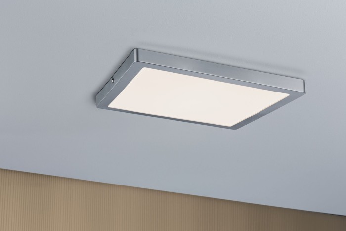 Plafonieră Atria LED-Panel 300x300mm 24W crom mat 230V, plastic [3]
