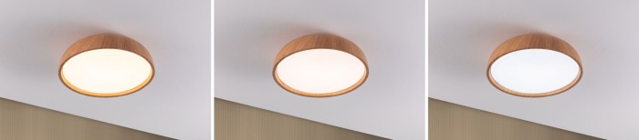Plafonieră baie Oka LED, IP44, White Switch, 950lm, 230V, 24W, asect lemn [6]