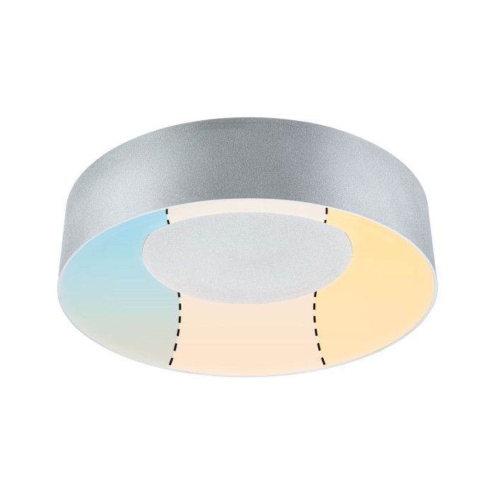 Plafonieră Casca LED, IP44, White Switch, 1500lm, 230V, 16W, aluminiu mat [12]