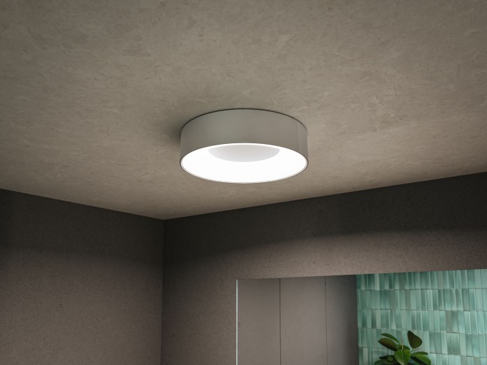 Plafonieră Casca LED, IP44, White Switch, 1500lm, 230V, 16W, aluminiu mat [5]