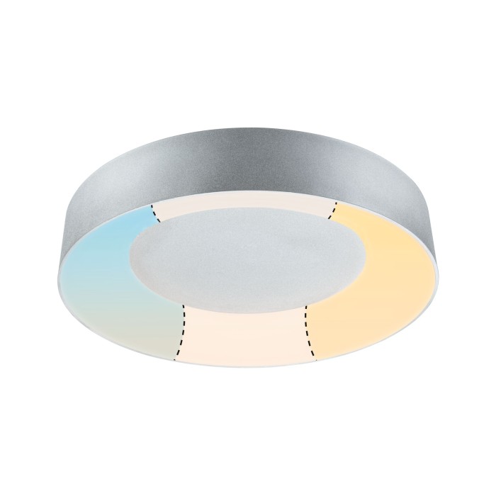 Plafonieră Casca LED, IP44, White Switch, 2100lm, 230V, 23W, aluminiu mat [12]