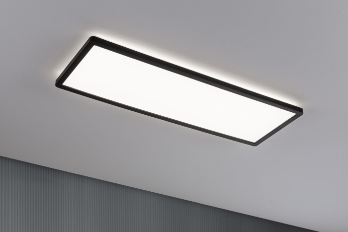 Plafonieră LED Atria Shine dreptunghiulară 580x200mm 4000K, neagră [3]