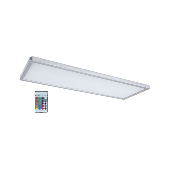 Plafonieră LED Atria Shine dreptunghiulară 580x200mm RGBW, crom mat [7]