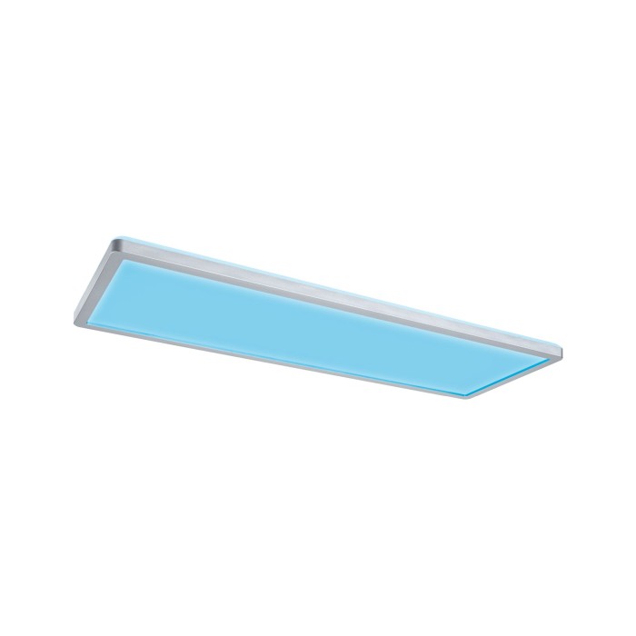 Plafonieră LED Atria Shine dreptunghiulară 580x200mm RGBW, crom mat [6]