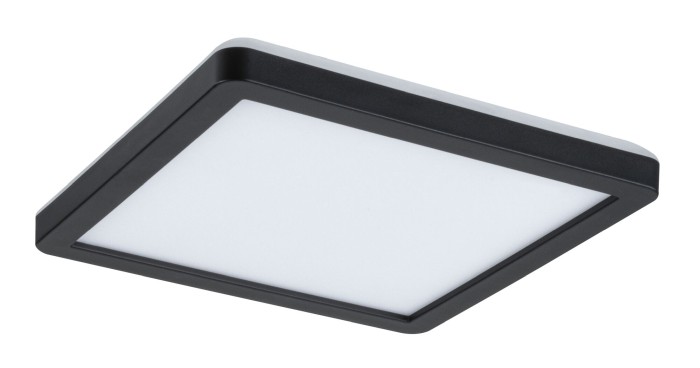 Plafonieră LED Atria Shine pătrată 190x190mm 4000K, neagră [2]