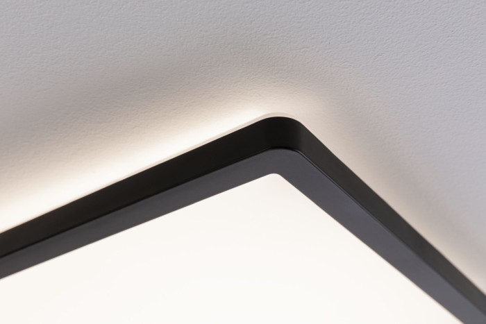 Plafonieră LED Atria Shine, pătrată 293x293mm 3000K, neagră [4]