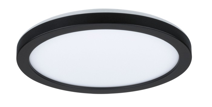 Plafonieră LED Atria Shine, rotundă 190mm 4000K, neagră [2]