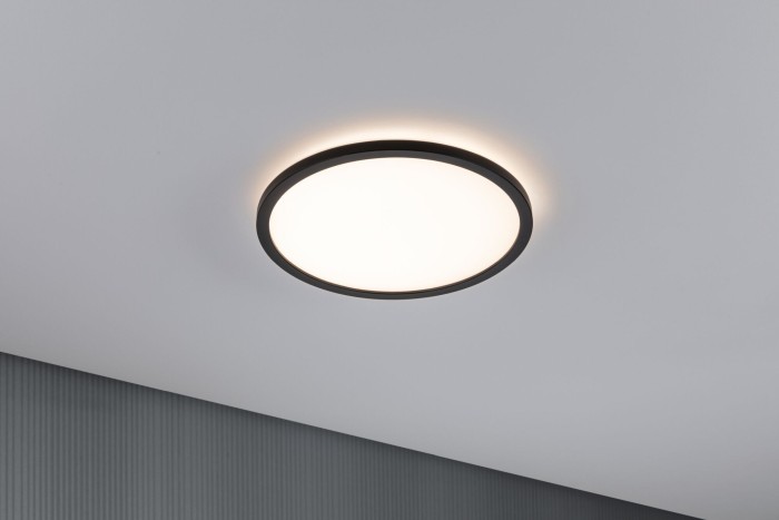 Plafonieră LED Atria Shine, rotundă 293mm 3000K, neagră [3]