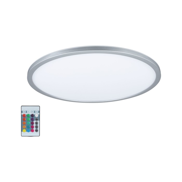 Plafonieră LED Atria Shine rotundă 420mm RGBW, crom mat [7]