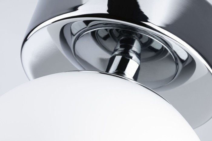 Plafonieră LED Gove, IP44, 3000K, 400lm, 230V, 5W, crom, satin [3]