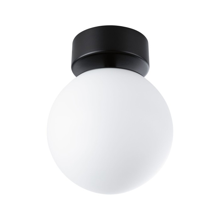 Plafonieră LED Gove, IP44, 3000K, 900lm, 230V, 9W, negru mat, satin [2]