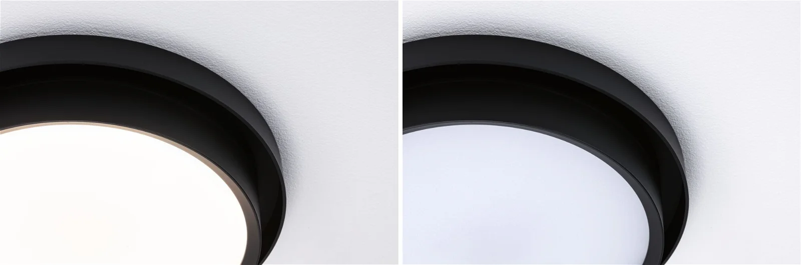 Plafonieră LED Malik, 2700K, 850lm, 230V, 13,5W, flux luminos variabil în 3 pași, negru mat [3]