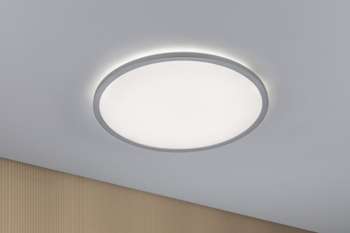 Plafonieră LED Panel Atria Shine, rotundă, 420mm 4000K, crom mat, cu flux luminos variabil în 3 pași [3]