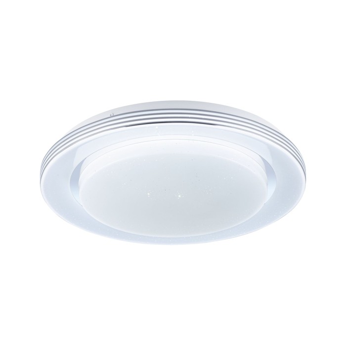 Plafonieră LED Rainbow RGBW 2650lm 230V 22W, crom-alb [6]