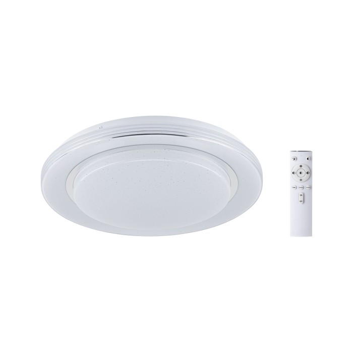 Plafonieră LED Rainbow RGBW 2650lm 230V 22W, crom-alb [7]