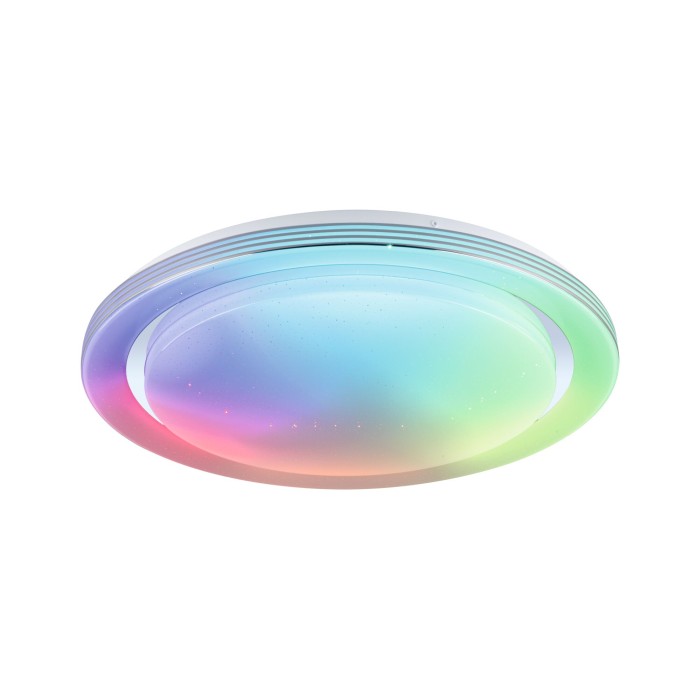 Plafonieră LED Rainbow RGBW 4750lm 230V 38,5W , crom-alb [3]