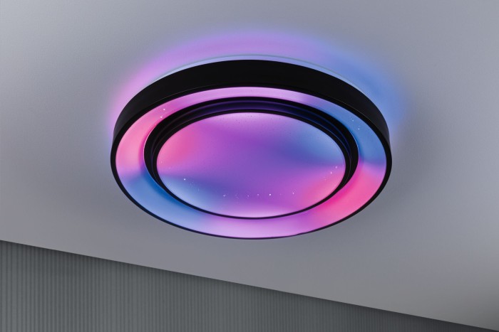 Plafonieră LED Rainbow RGBW 4750lm 230V 38,5W , negru-alb [11]