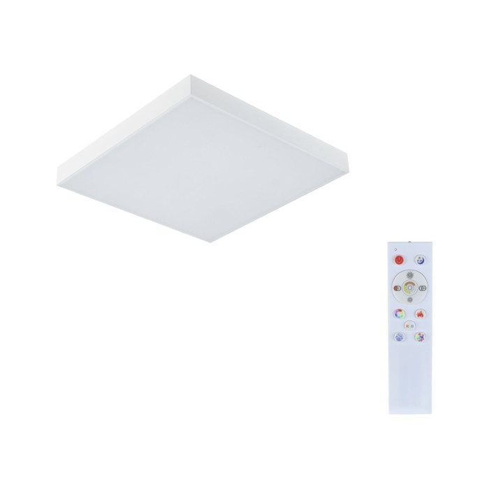 Plafonieră LED Velora Rainbow, pătrată 295x295mm RGBW, albă [7]
