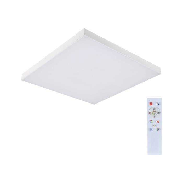 Plafonieră LED Velora Rainbow, pătrată 450x450mm RGBW, albă [7]