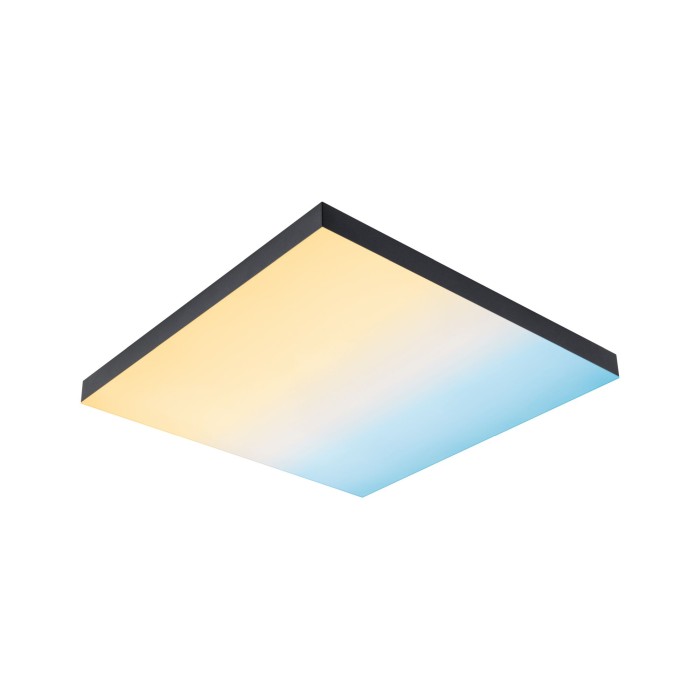 Plafonieră LED Velora Rainbow, pătrată 450x450mm RGBW, neagră [7]