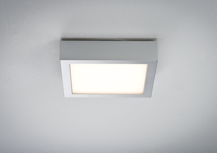 Plafonieră Lunar LED-Panel 170x170mm 11W 230V crom mat, aluminiu [3]