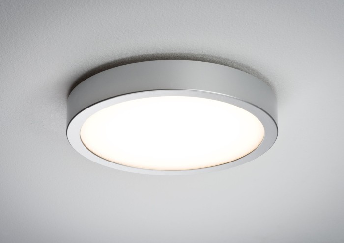 Plafonieră Lunar LED-Panel 225mm 12W 230V crom mat, aluminiu [3]