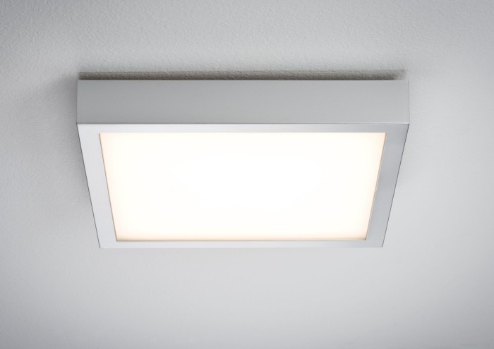 Plafonieră Lunar LED-Panel 225x225mm 15,4W 230V crom mat, aluminiu [3]