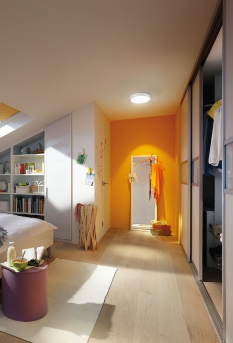 Plafonieră Lunar LED-Panel 300mm 17W 230V alb mat, aluminiu [4]