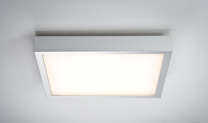 Plafonieră Lunar LED-Panel 400x400mm 21,8W 230V crom mat, aluminiu [3]