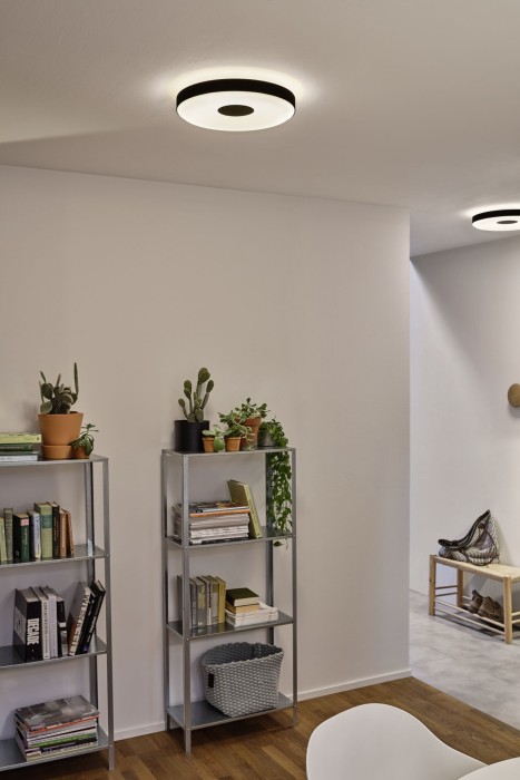 Plafonieră Pane II LED, 23W, negru-gri, cu flux luminos variabil în 3 pași [6]