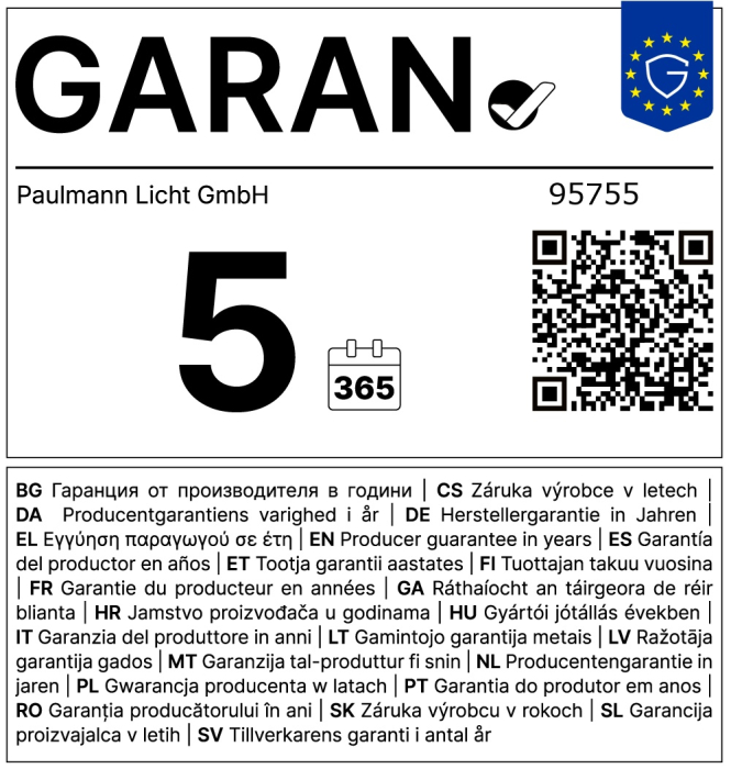 Plafonieră bază ModuShine, IP44, rotund, antracit, E27, max. 15W [11]