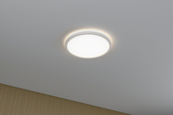 Plafonieră LED Atria Shine Backlight, IP44, rotundă, 293mm,  16W, 1600lm, 4000K, alb, cu senzor de mișcare [4]
