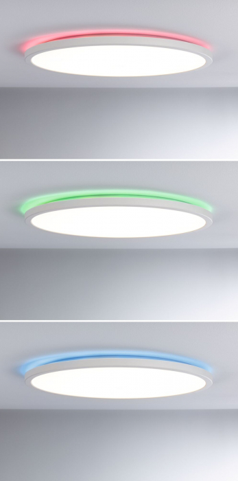 Plafonieră LED Atria Shine, rotundă, 400mm, 38W, 2700lm, RGBW, cu flux luminos variabil [10]