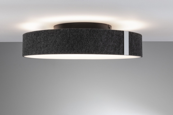 Plafonieră LED Malika, 2700K, 2300lm, 230V, 29W, antracit, cu flux luminos variabil în 3 pași [3]