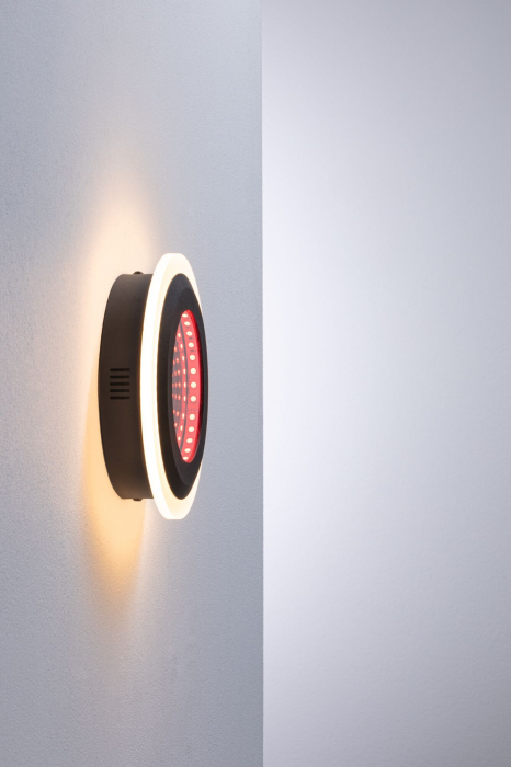 Plafonieră LED Spaceglow, RGB, 230V, 14W, negru mat [8]