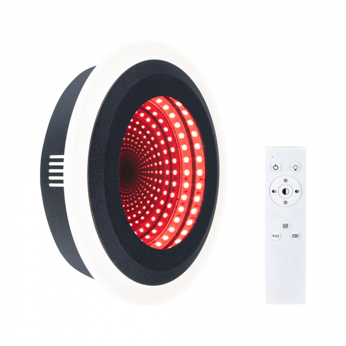 Plafonieră LED Spaceglow, RGB, 230V, 14W, negru mat [3]