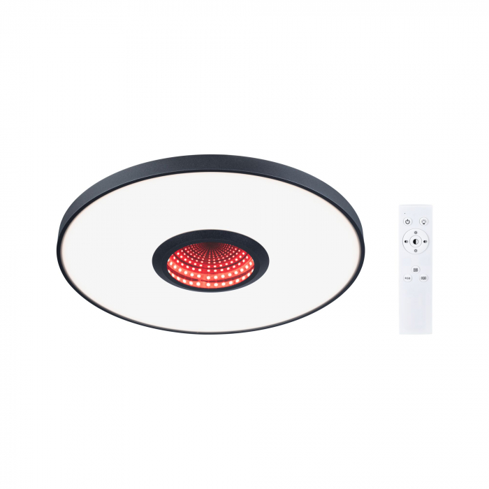 Plafonieră LED Spaceglow, RGB, 230V, 21W, negru mat [2]